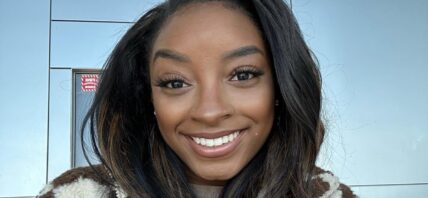 Simone Biles close up