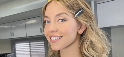 Sydney Sweeney close up