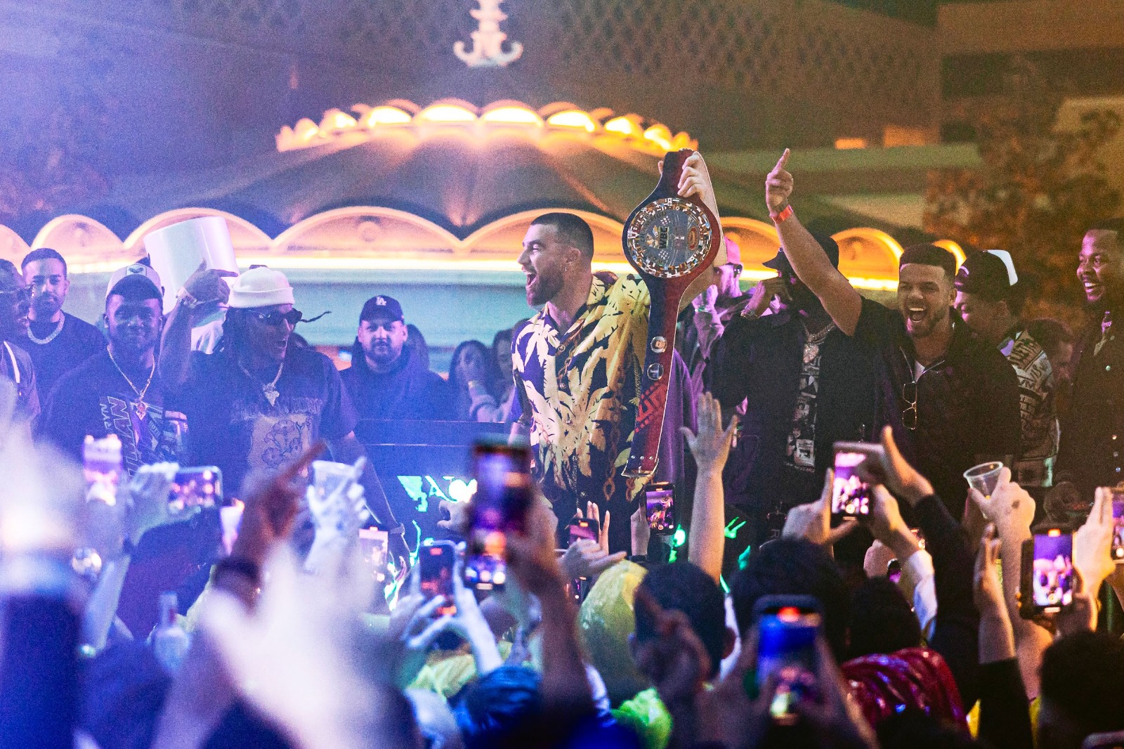 Travis Kelce Parties Solo In Vegas After Supporting Taylor Swift In Sydney