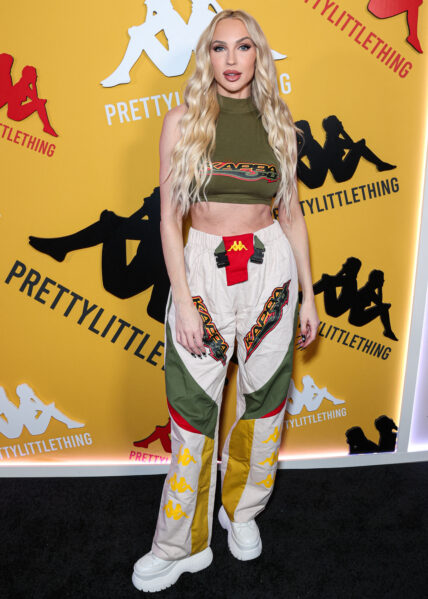 Christine Quinn attends PrettyLittleThing X Kappa Launch Party