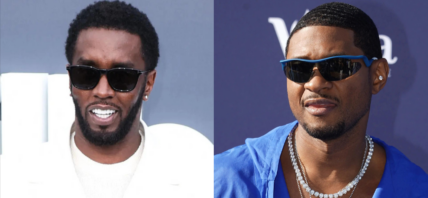 Diddy, Usher photo collage