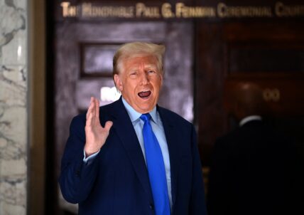 Donald Trump in court