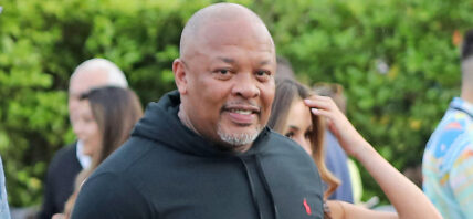 Dr. Dre and family arrives at American Express presents Lana Del Rey concert at BST Hyde Park