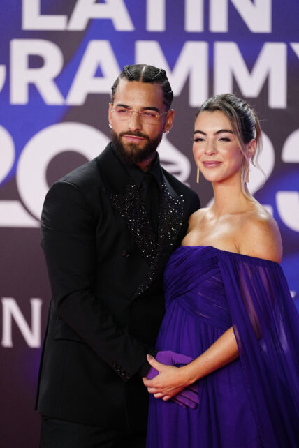 November 16, 2023, Seville, Andalucia, Spain: Shakira attends the red carpet during the 24th Annual Latin GRAMMY Awards at FIBES on November 16, 2023 in Seville, Spain. 16 Nov 2023 Pictured: November 16, 2023, Seville, Andalucia, Spain: Maluma, Susana Gomez attends the red carpet during the 24th Annual Latin GRAMMY Awards at FIBES on November 16, 2023 in Seville, Spain. Photo credit: ZUMAPRESS.com / MEGA TheMegaAgency.com +1 888 505 6342 (Mega Agency TagID: MEGA1061054_001.jpg) [Photo via Mega Agency]