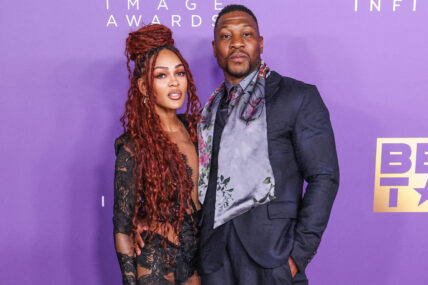 Jonathan Majors' and GF Meagan Good