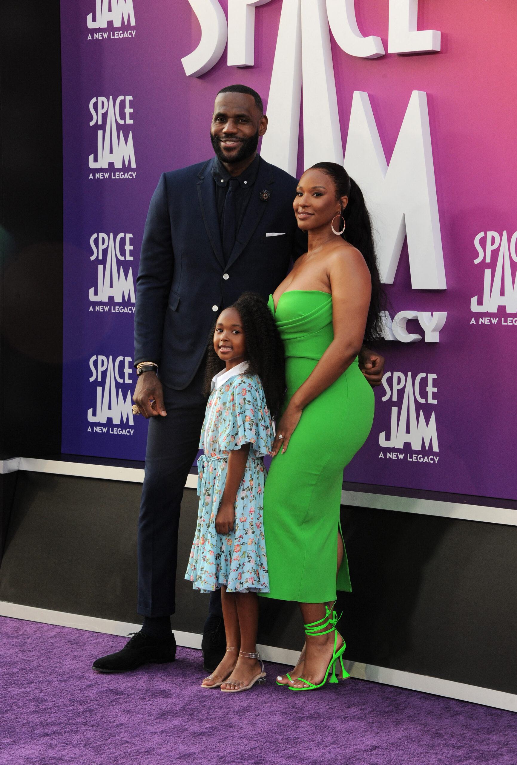 LeBron, Savannah, Zhuri James