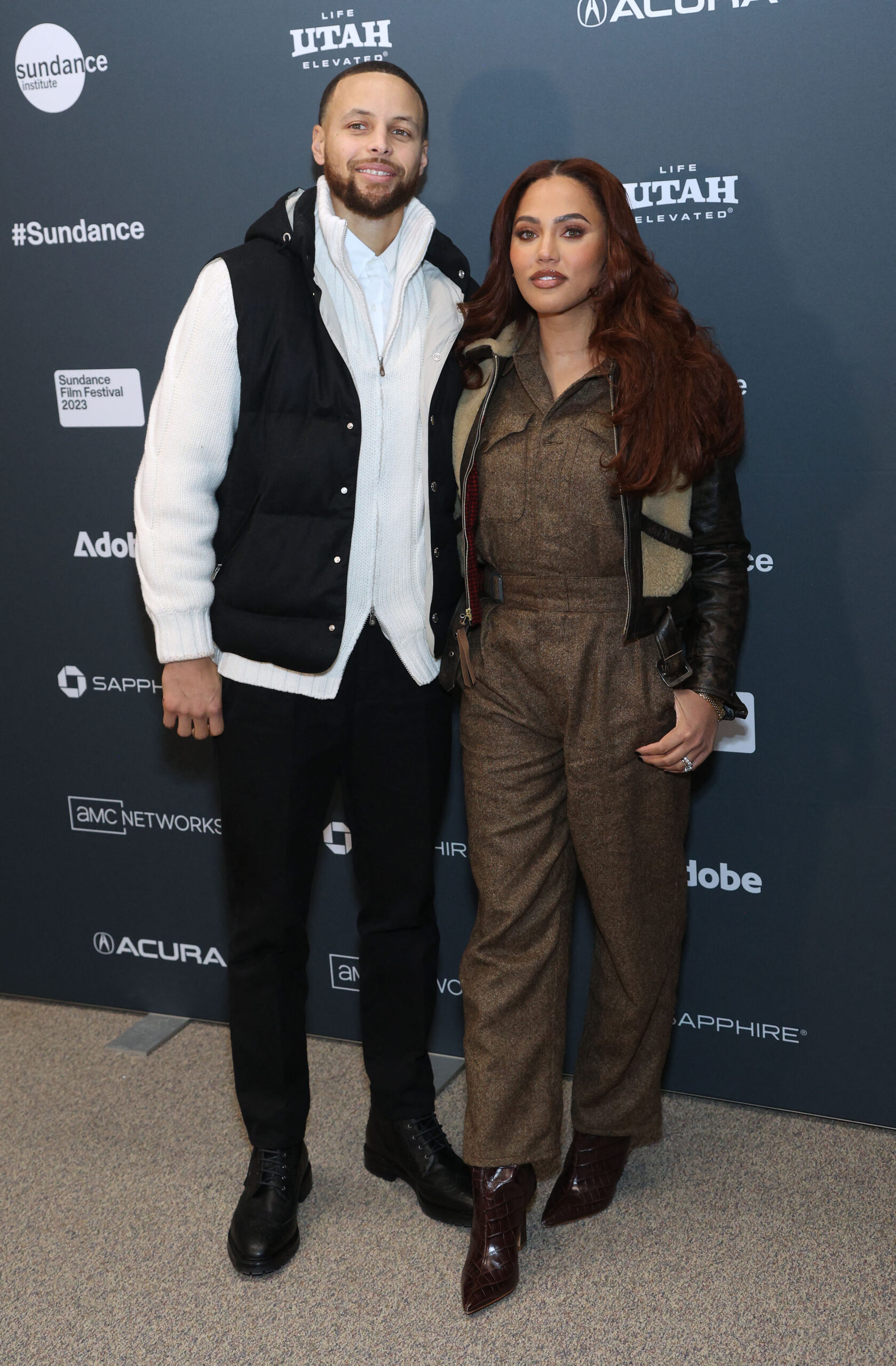 Ayesha and Steph Curry