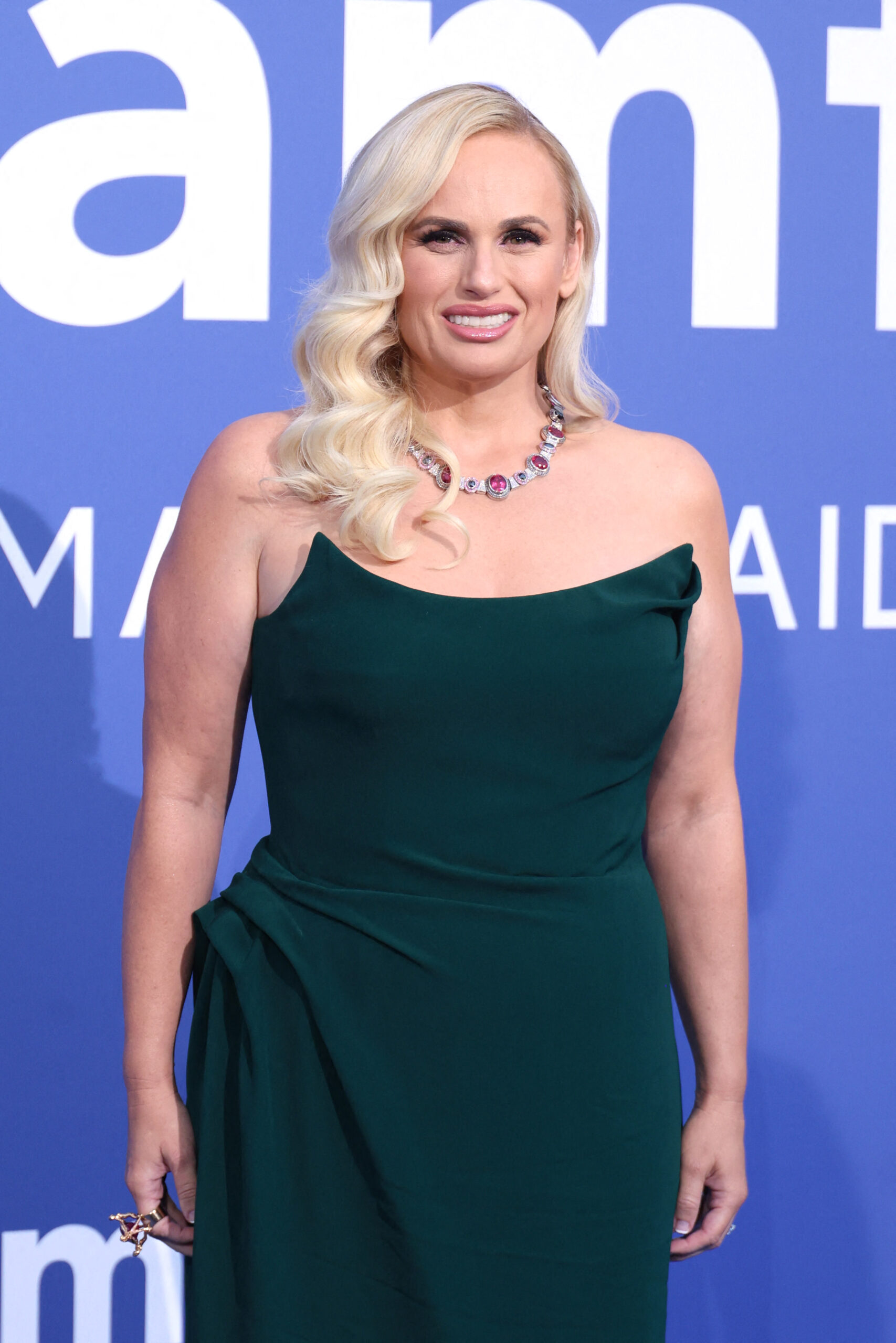 Rebel Wilson at amfAR Cinema Against AIDS gala, 76th Cannes Film Festival, France