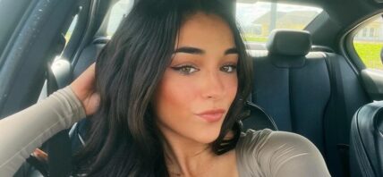 Elena Arenas takes a selfie.