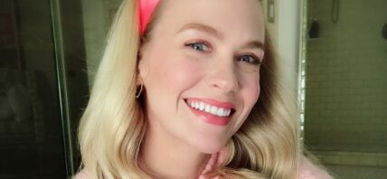 January Jones close up
