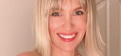 January Jones smiling