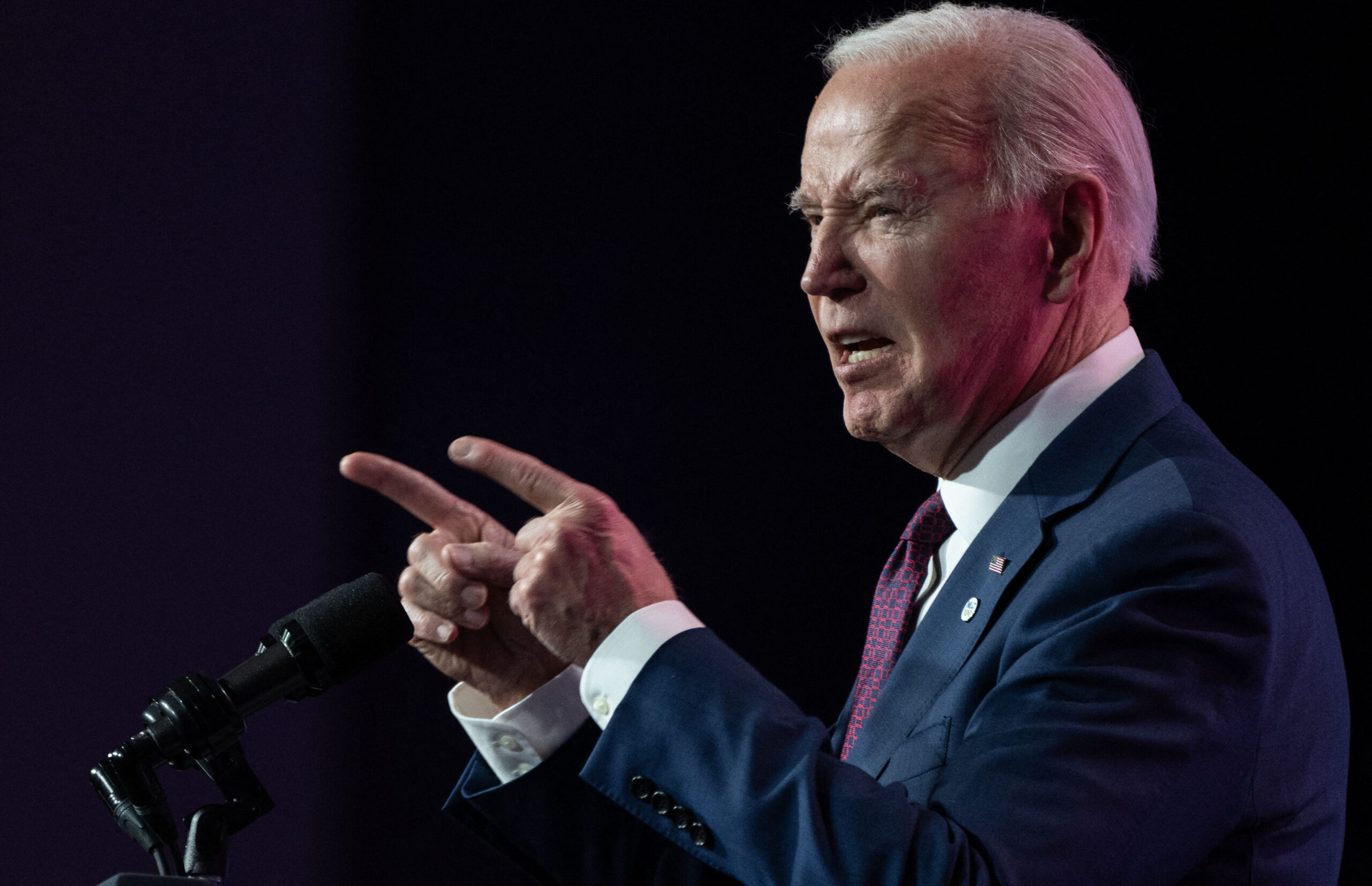 Joe Biden talking