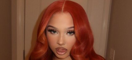 Alabama Barker poses for the camera.