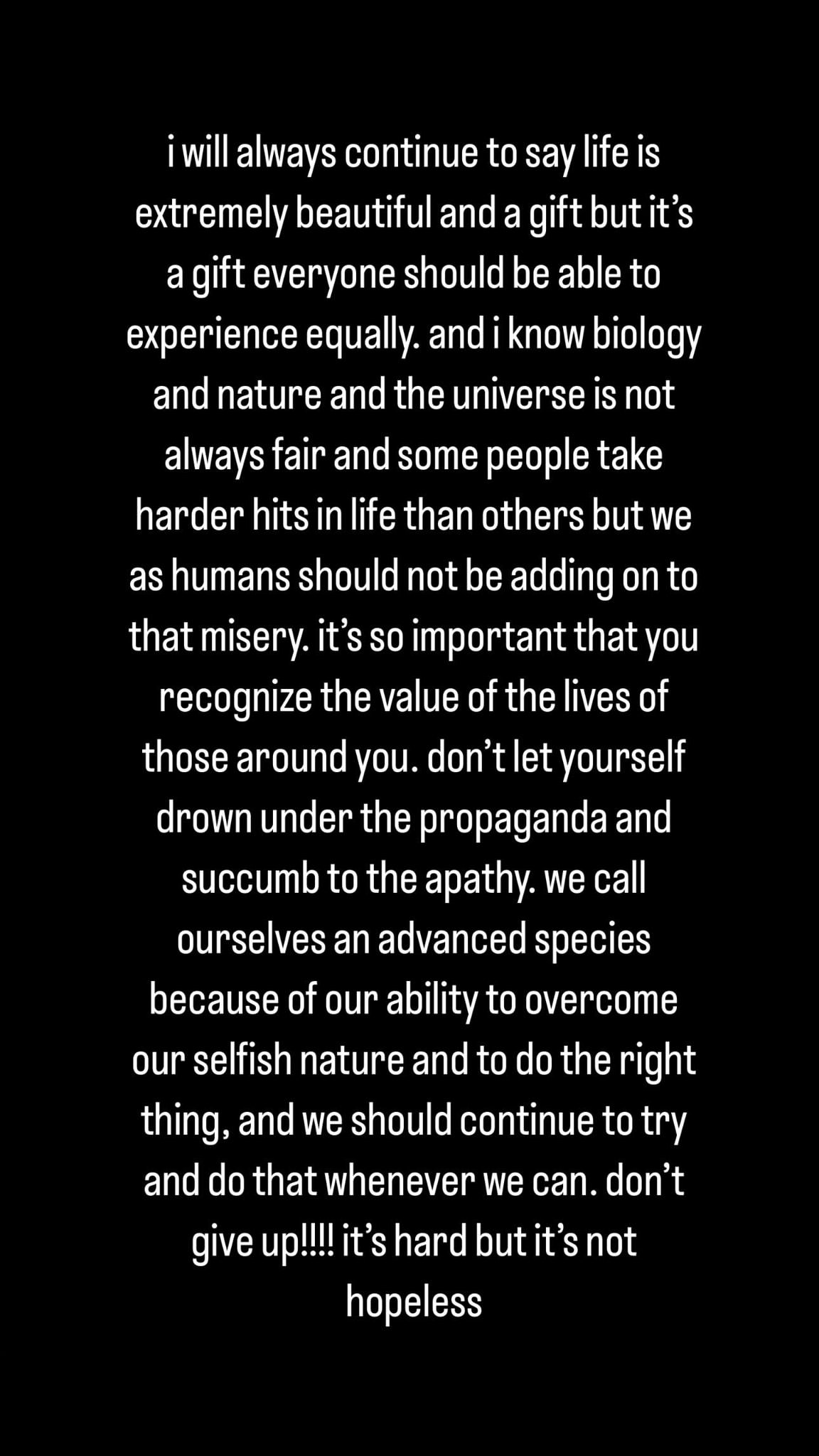 Ethel Cain's message