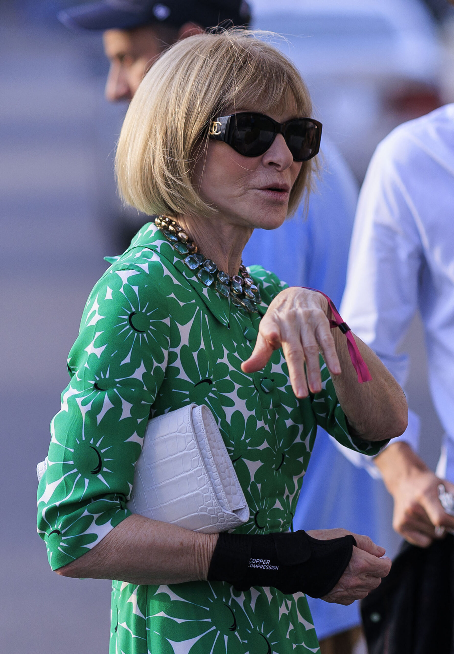 Anna Wintour at the 2023 U.S. Open Tennis