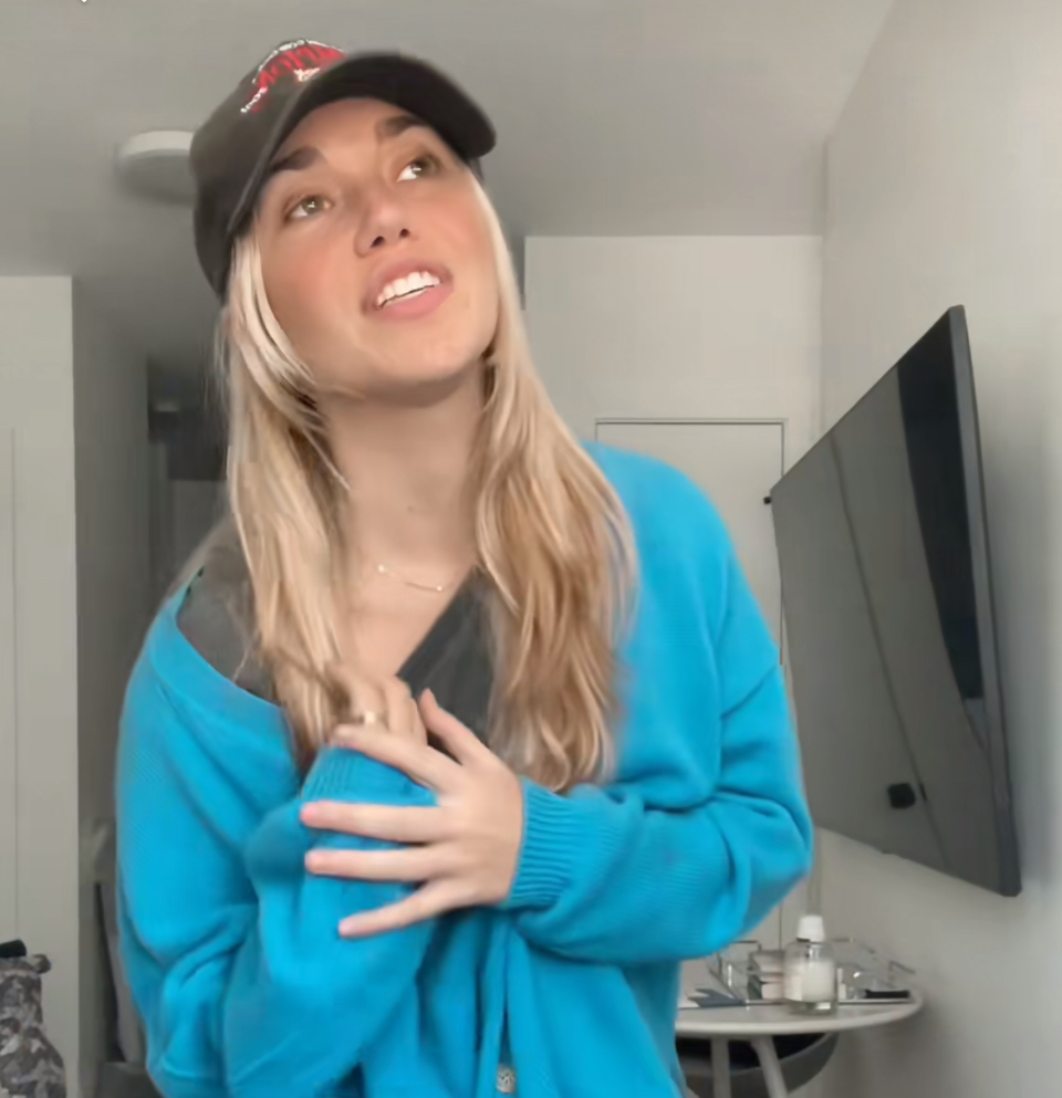 Girl on Couch on TikTok