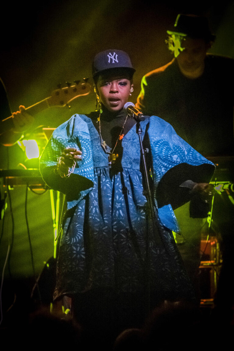 MS. LAURYN HILL during her second sold out show in Asheville, North Carolina