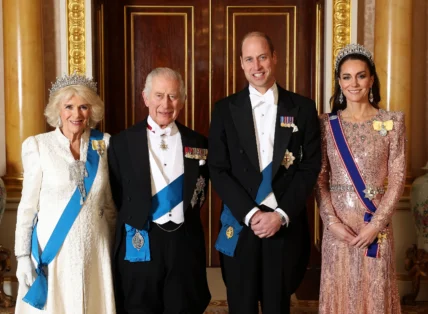 Queen Camilla, King Charles, Prince William, Kate Middleton
