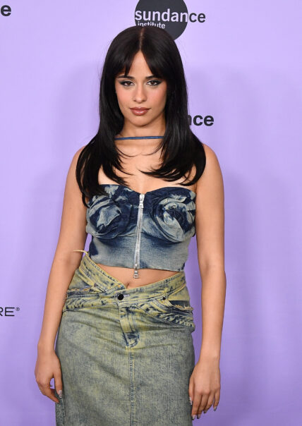 2024 Sundance Film Festival - "Rob Peace" Premiere. 22 Jan 2024 Pictured: Camila Cabello. Photo credit: C Flanigan/imageSPACE / MEGA TheMegaAgency.com +1 888 505 6342 (Mega Agency TagID: MEGA1086375_001.jpg) [Photo via Mega Agency]
