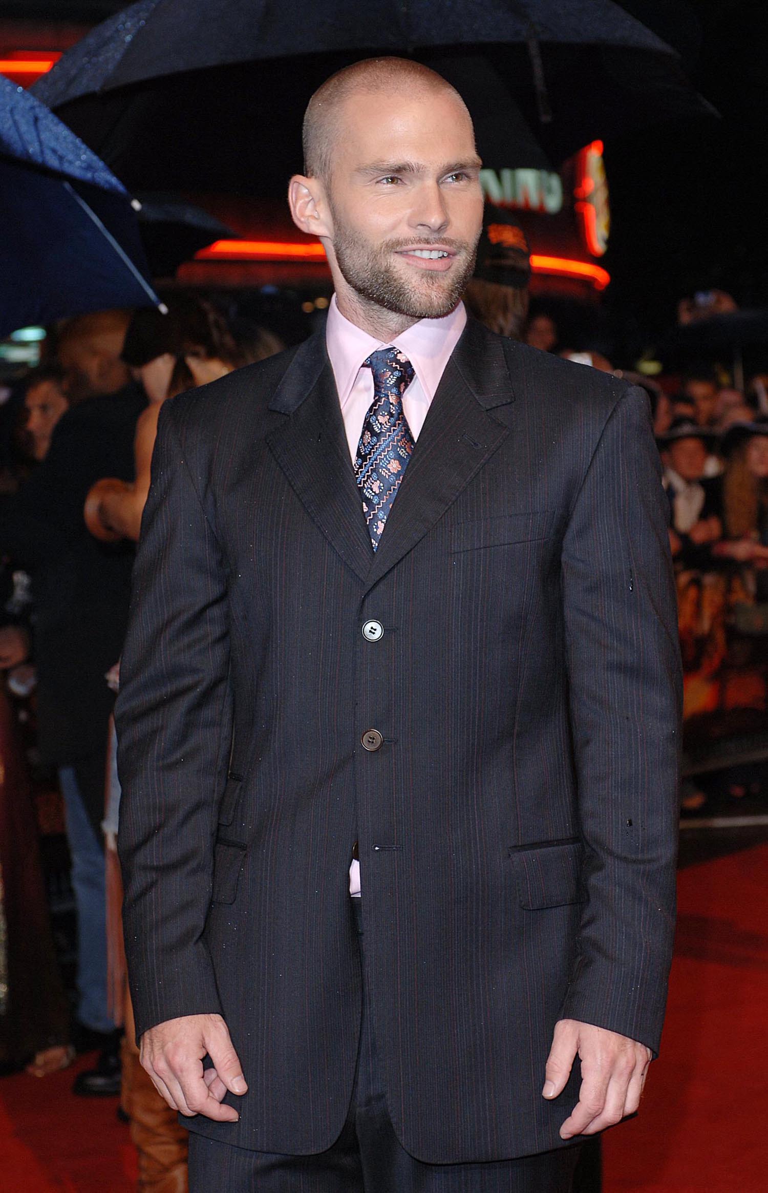 Seann William Scott at Only Dukes Of Hazzard premiere UK