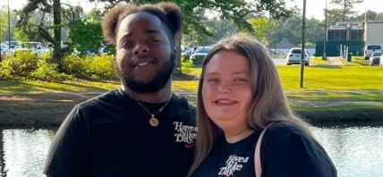 Alana Thompson and her boyfriend Dralin Carswell