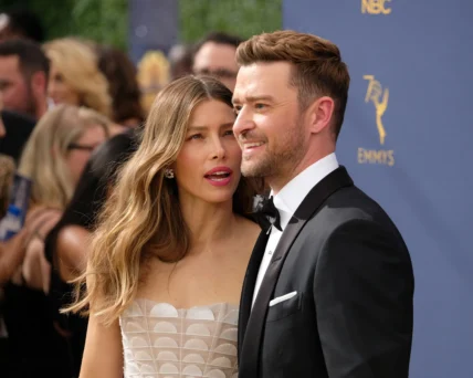 Justin Timberlake and wife Jessica Biel