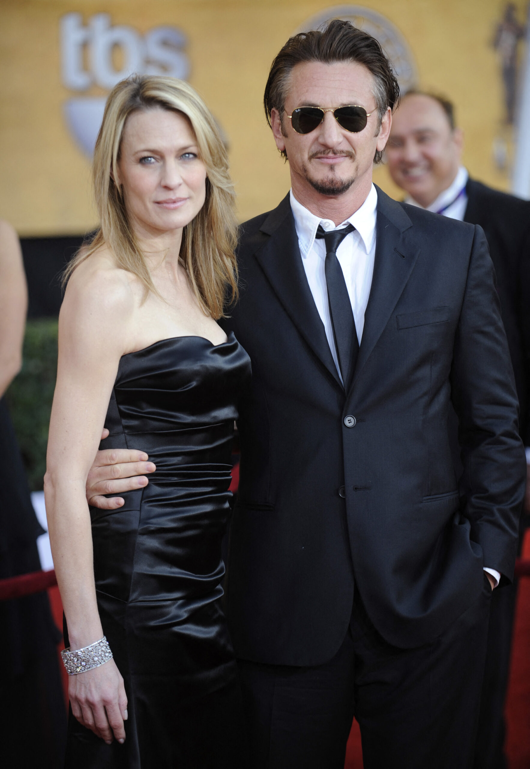 Robin Wright and Sean Penn at the 15th Annual SAG Awards held in Los Angeles