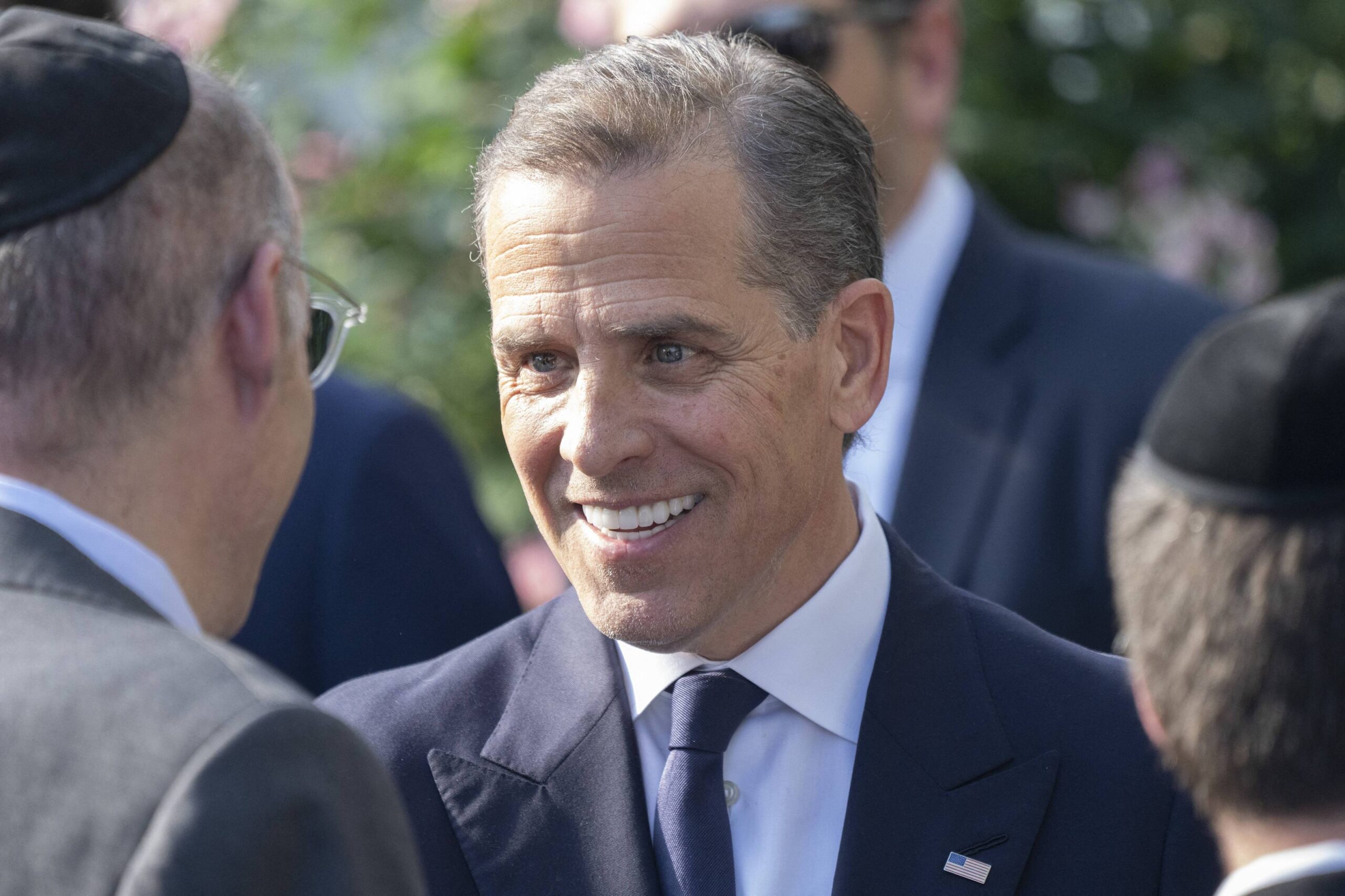 Hunter Biden smiling