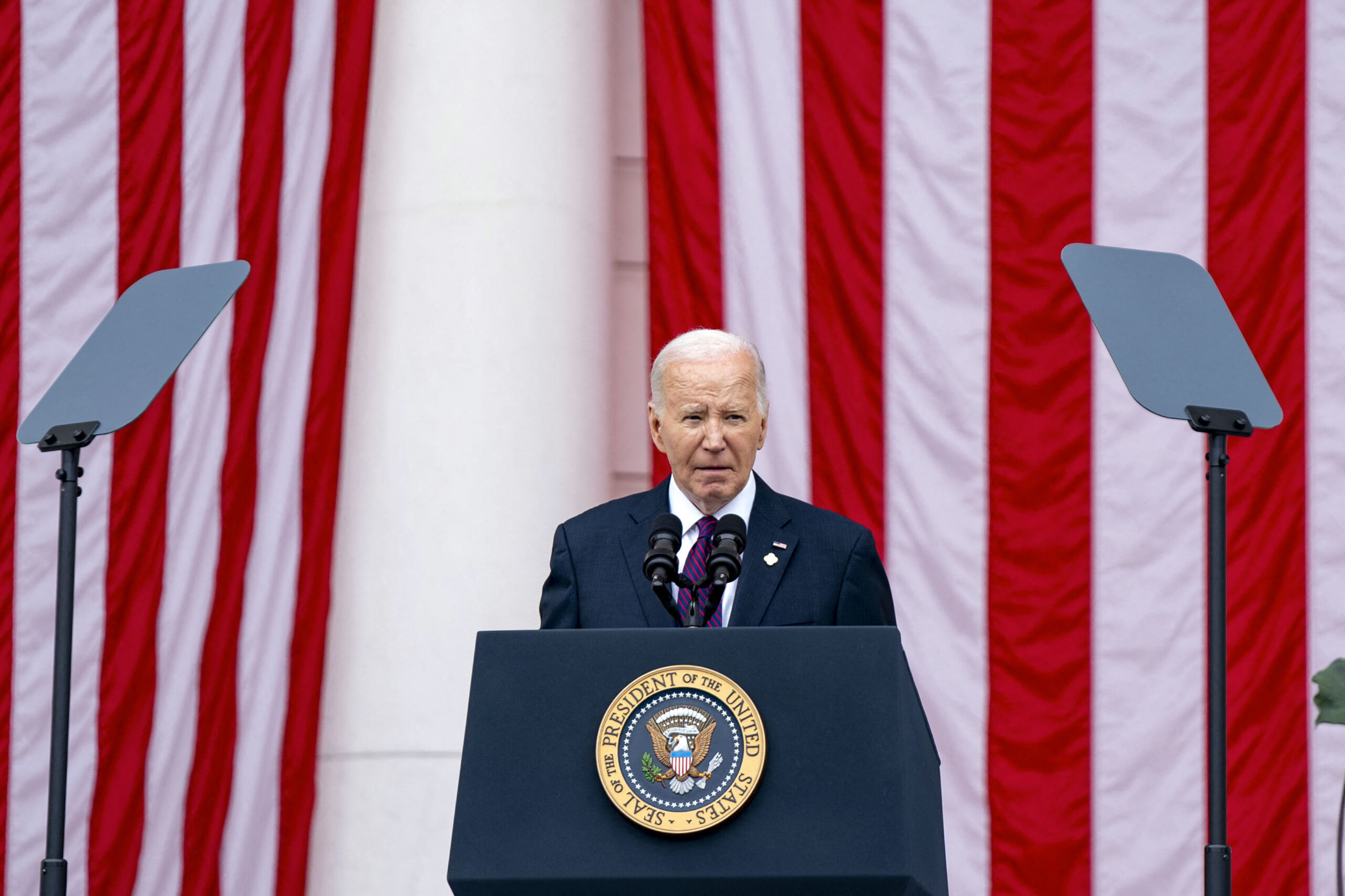 Joe Biden Visits Arlington National Cemetery on Memorial Day