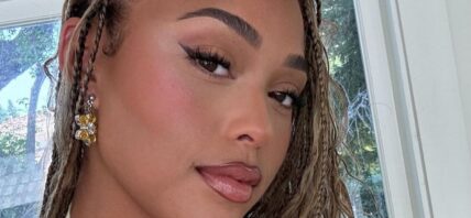 Jordyn Woods snaps a selfie.
