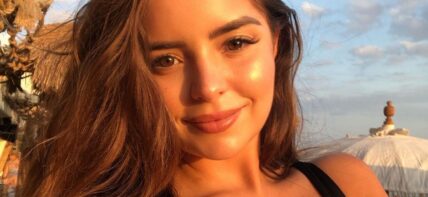 Demi Rose snaps a selfie.