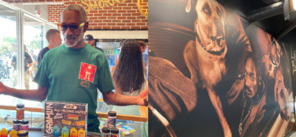 Pop Snoop at S.W.E.D. grand opening
