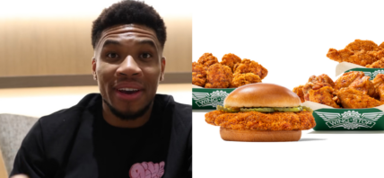 Giannis Antetokounmpo and Wingstop