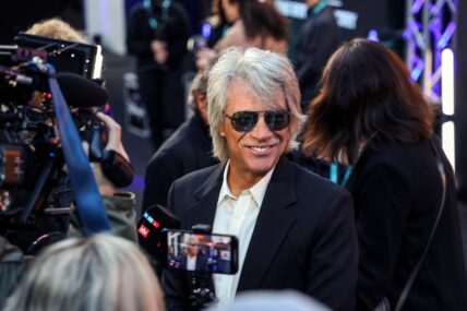 Jon Bon Jovi at "Thank You, Goodnight: The Bon Jovi Story" UK Premiere