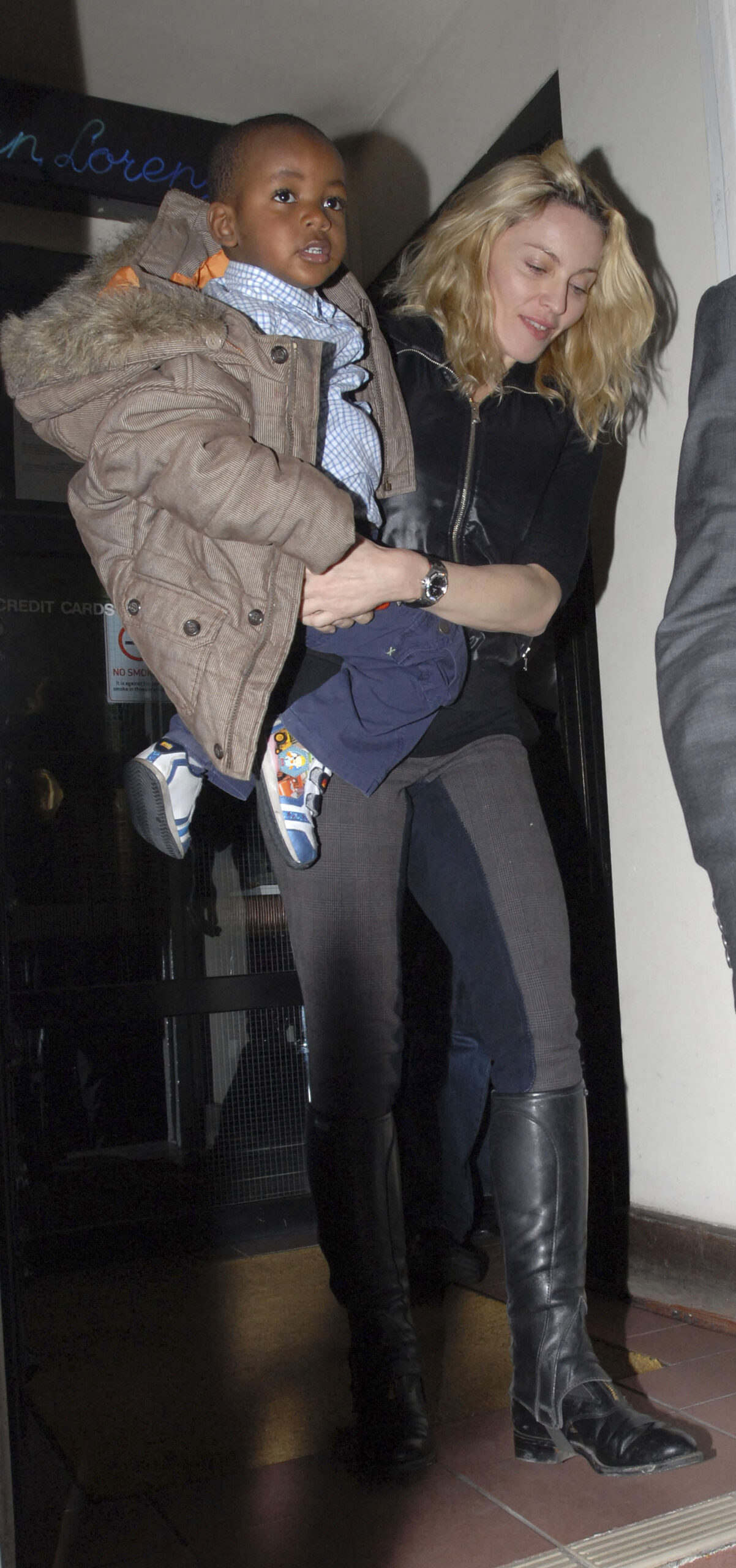 Madonna with David Banda