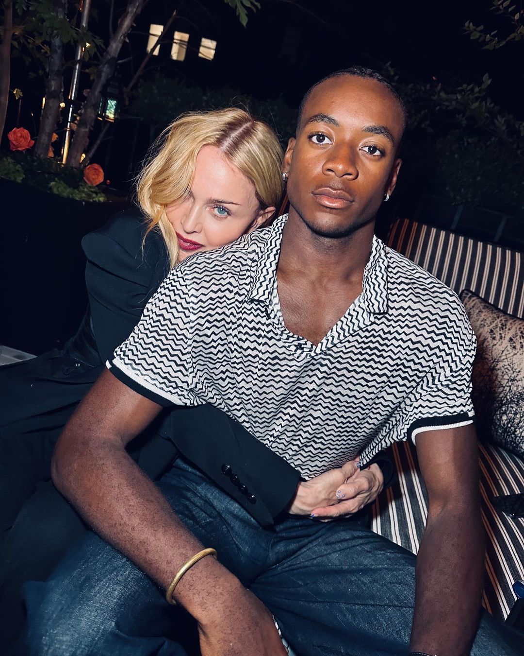 Madonna and David Banda
