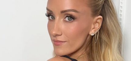 Nastia Liukin poses close up