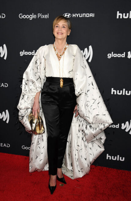 Sharon Stone at the 35th Annual GLAAD Media Awards