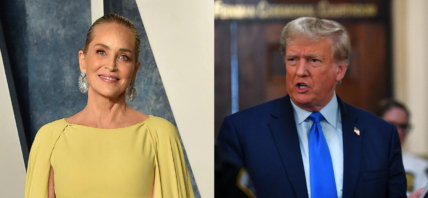 Sharon Stone, Donald Trump