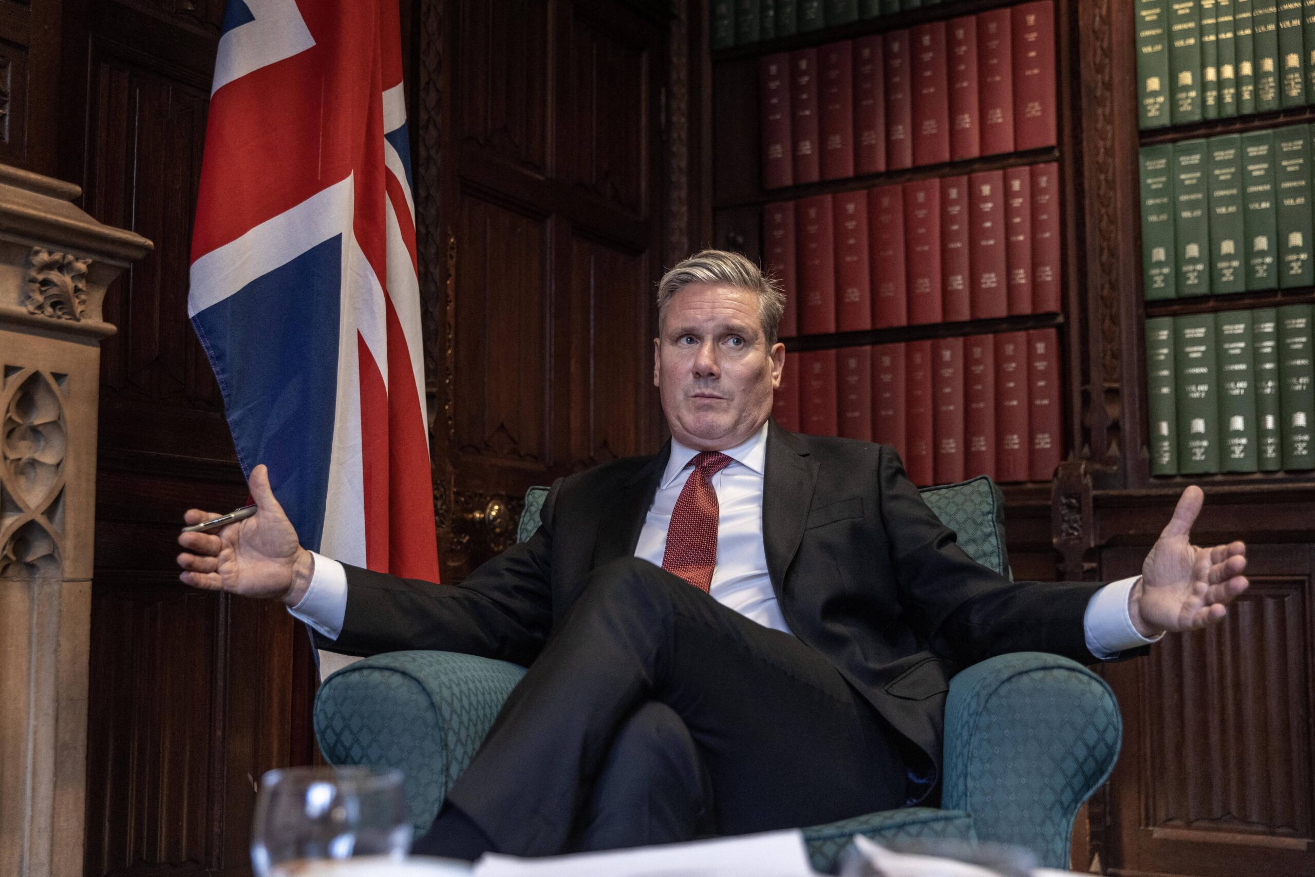Sir Kier Starmer, leader of the Labour Party in Parliament.