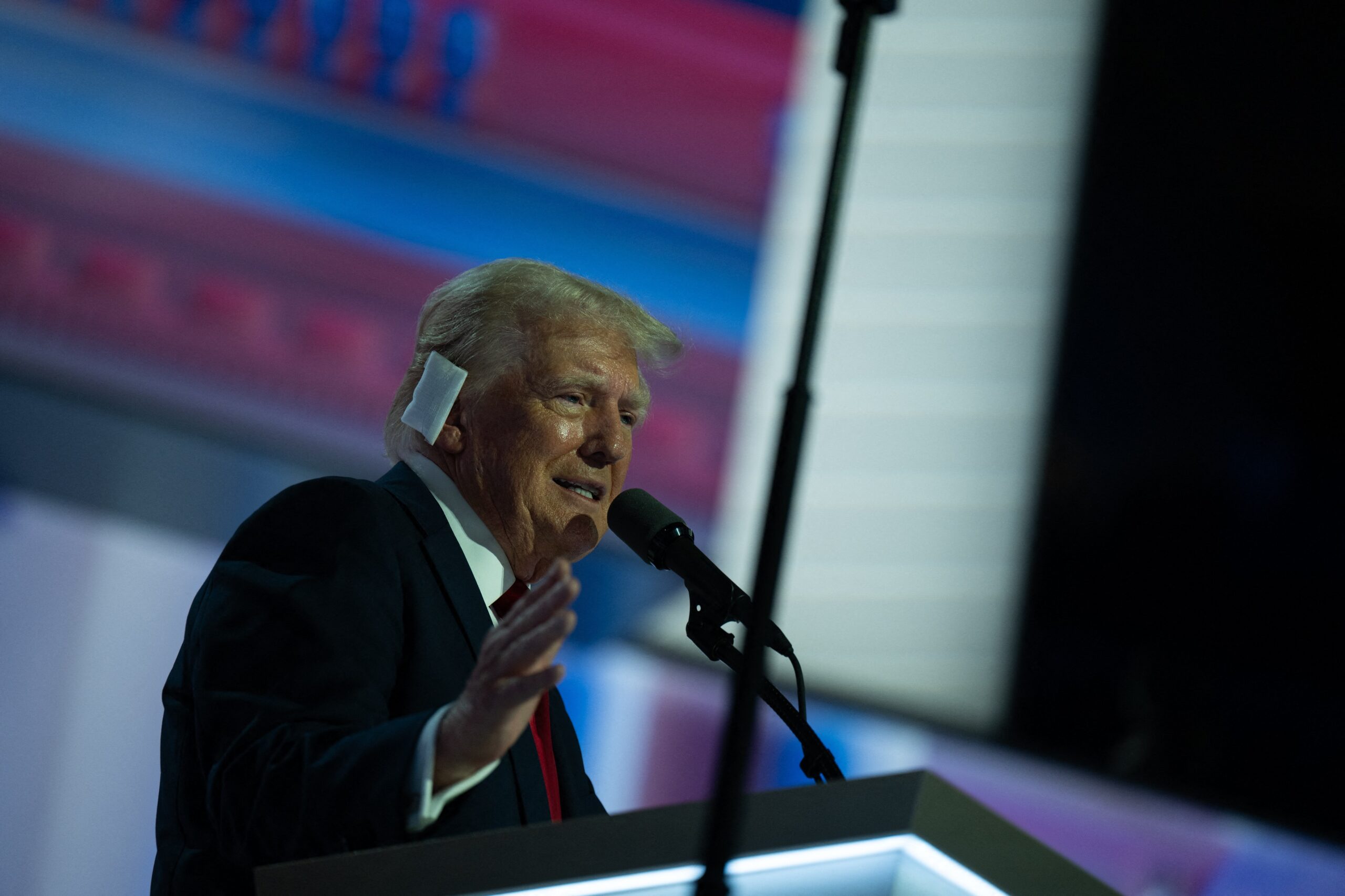 Trump addresses the The Republican National Convention in Milwaukee