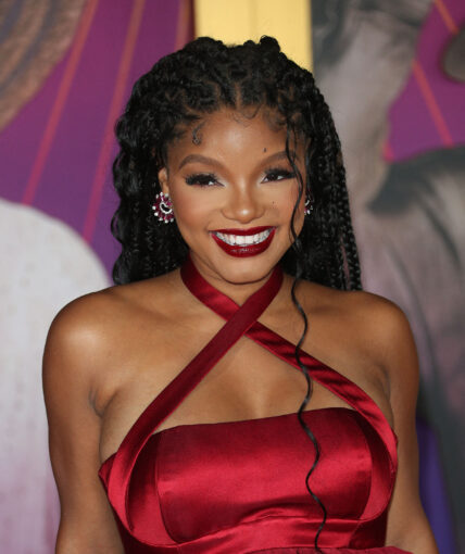 Halle Bailey at The Color Purple Premiere