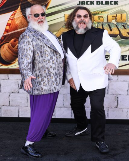 Kyle Gass and Jack Black at World Premiere Of DreamWorks Animation And Universal Pictures' 'Kung Fu Panda 4'