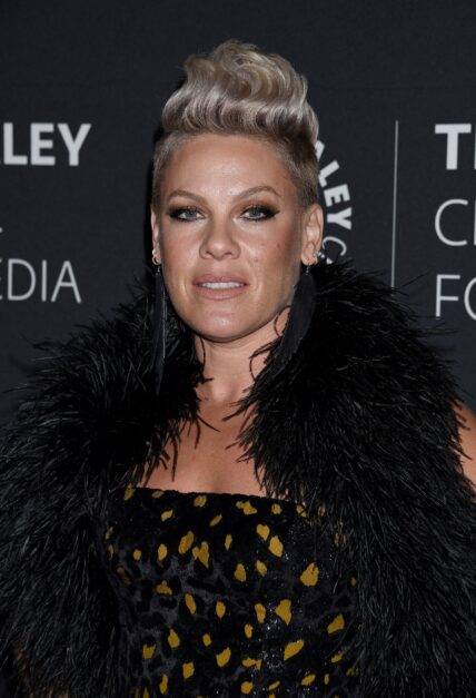Pink at PaleyCenter Presents Bob Mackie: Naked Illusion Premiere