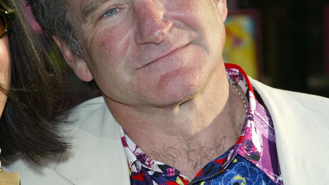 Robin Williams smiling