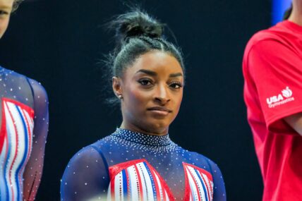 Simone Biles at 2024 Olympic Trials