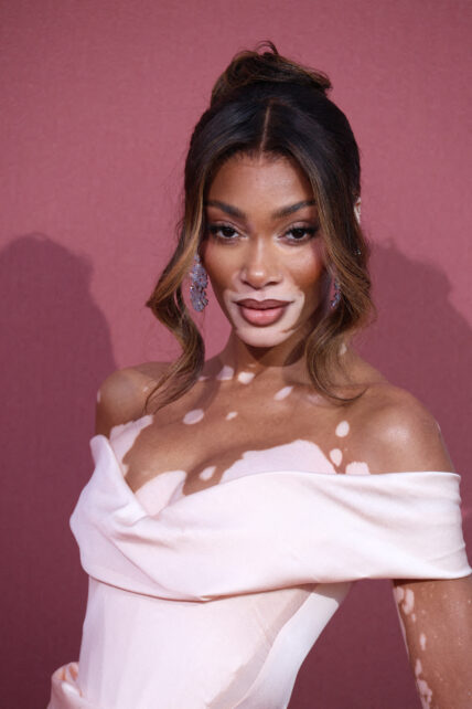 Winnie Harlow attends the amfAR Cannes Gala 30th edition Presented by Chopard and Red Sea International Film Festival at Hotel du Cap-Eden-Roc on May 23, 2024 in Cap d'Antibes, France.. Phoro: DGP/imageSPACE. 24 May 2024 Pictured: Winnie Harlow. Photo credit: DGP/imageSPACE / MEGA TheMegaAgency.com +1 888 505 6342 (Mega Agency TagID: MEGA1143910_059.jpg) [Photo via Mega Agency]