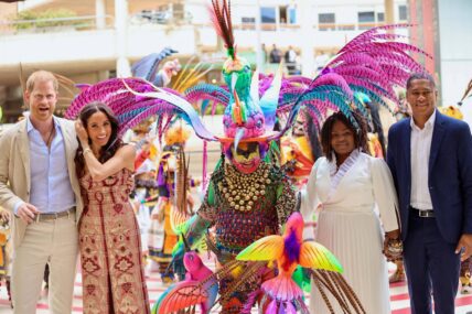 Meghan Markle and Prince Harry in Colombia