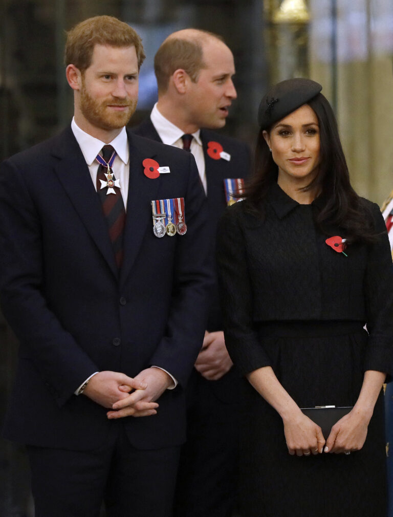 Prince Harry, Prince William, Meghan Markle
