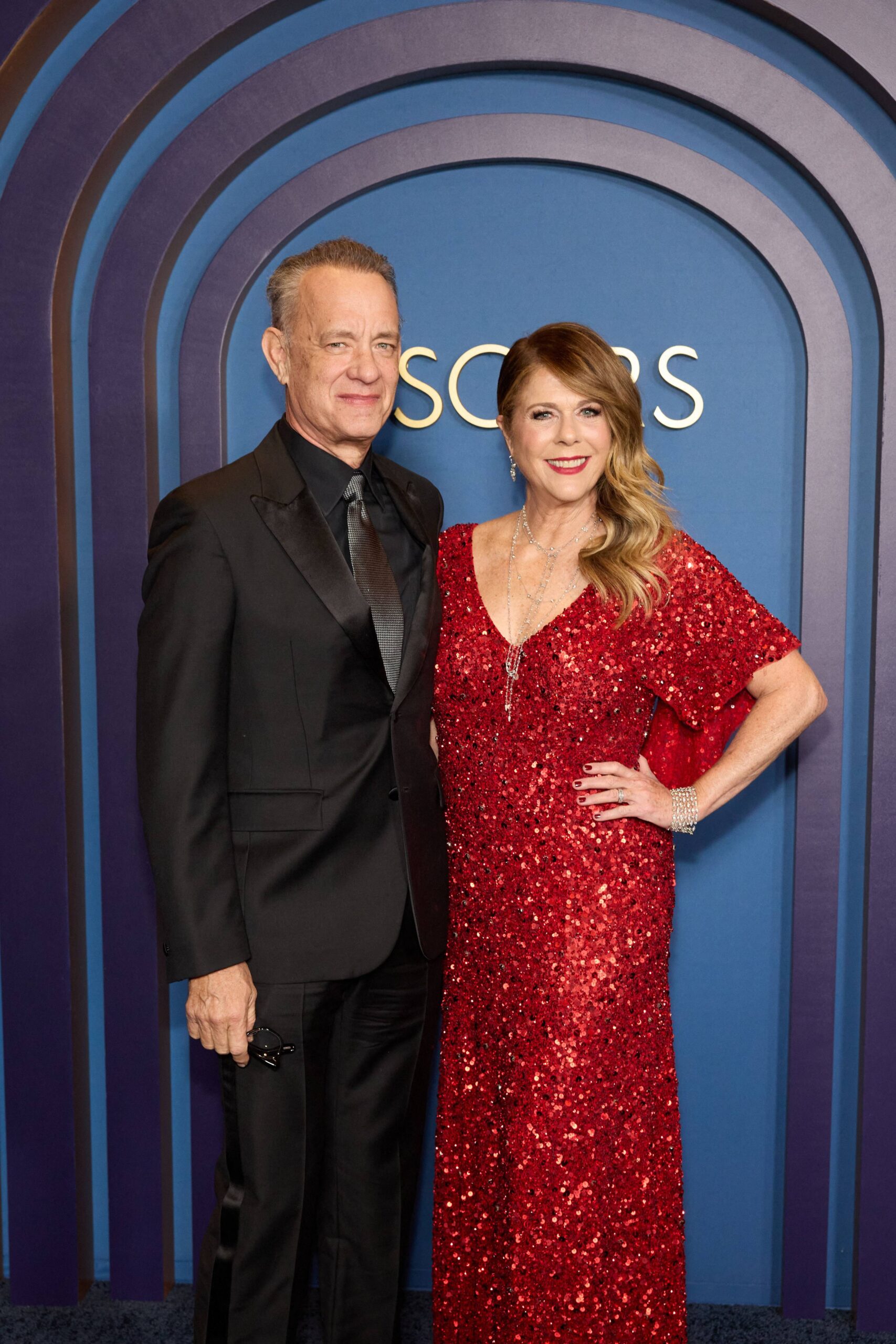 Tom Hanks and Rita Wilson at Governors Awards 2024